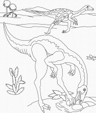 Роспись на холсте. Art Craft "Динозавры" 25х30 см 15524-AC