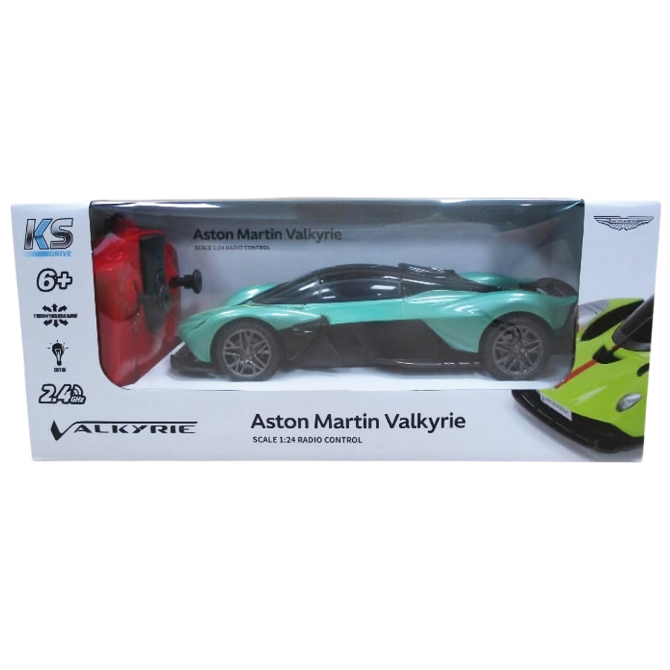 Автомобиль на радиоуправлении Aston Martin Valkyrie KS DRIVE 250GAVGS 1:24, шалфейный опт, дропшиппинг