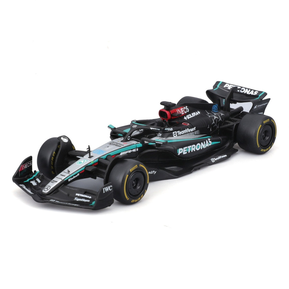 Коллекционная автомодель Mercedes-AMG F1 W15 Performance (2024) Bburago 18-38208, 1:43 масштаб опт, дропшиппинг