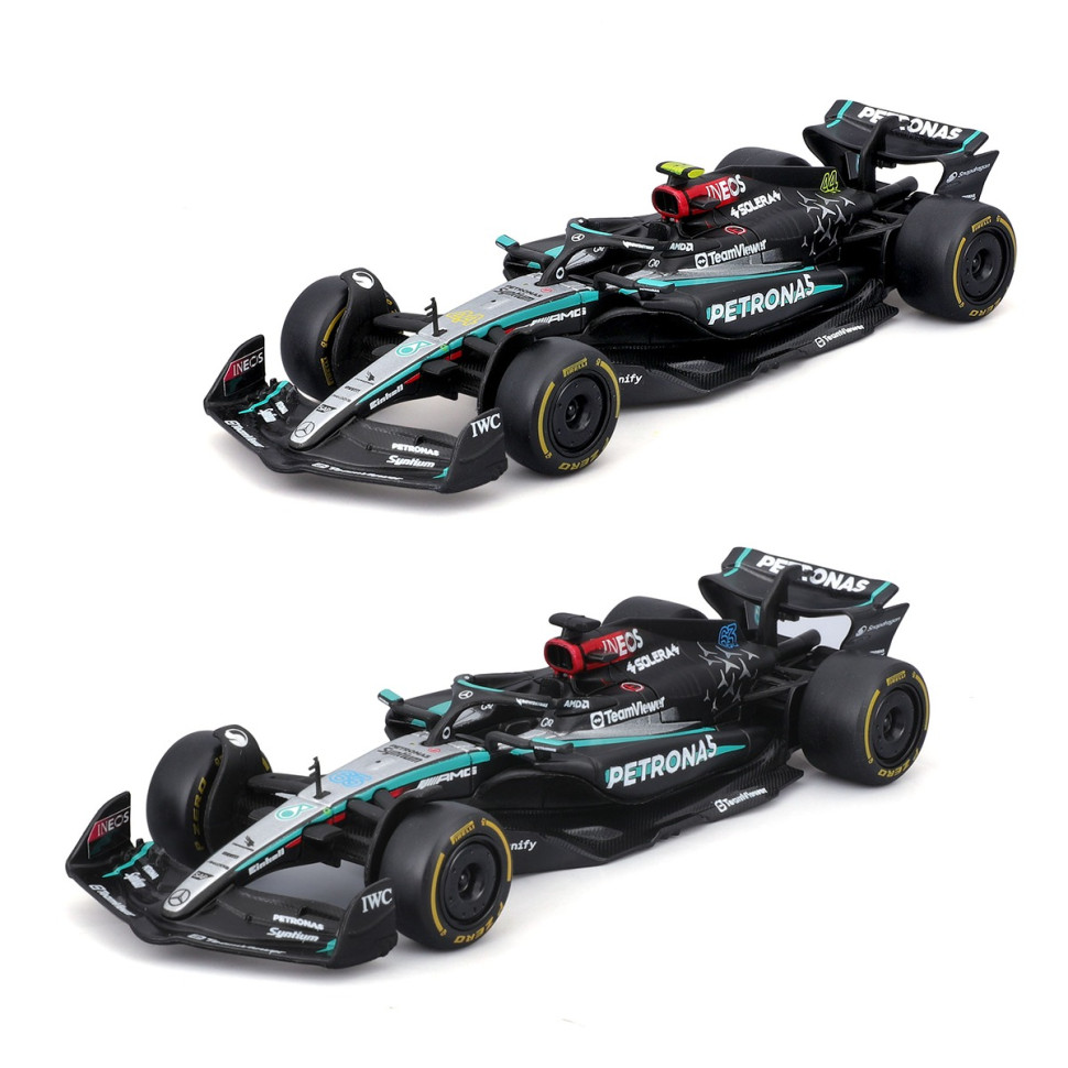Коллекционная автомодель Mercedes-AMG F1 W15 Performance (2024) Bburago 18-38208, 1:43 масштаб опт, дропшиппинг