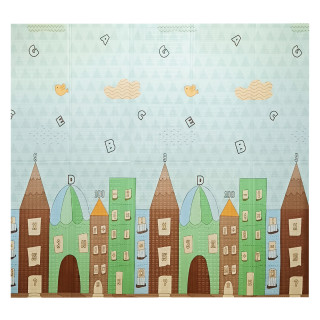 Развивающий термоковрик "Медведь" MR 1317-1-2 размер 180x200х0,8 см