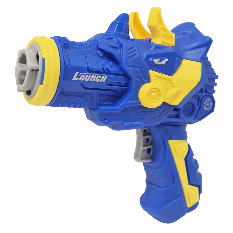 Развлекательная игра-запускалка Динозаврик 123-1K4(Blue) 6 дисков опт, дропшиппинг