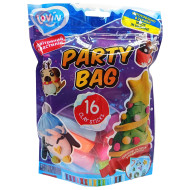 Набор для лепки с воздушным пластилином "Party Bag Winter" 70157, 16 стиков