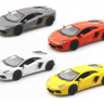 Коллекционная игрушечная машинка Lamborghini Aventador КТ5355 инерционная  опт, дропшиппинг
