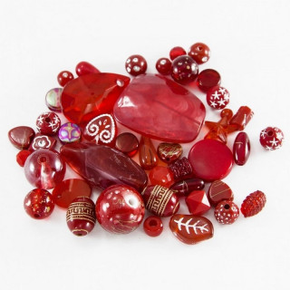 Декоративные бусинки для творчества Бомбей Dom Busin УТ100014229 в упаковке 86 шт