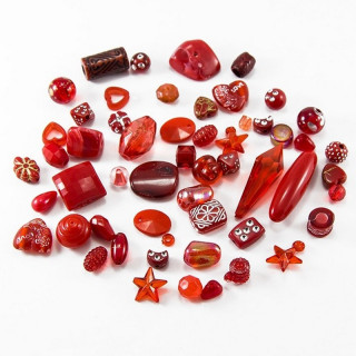 Декоративные бусинки для творчества Бомбей Dom Busin УТ100014229 в упаковке 86 шт