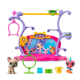 Игровой набор "Шоу Талантов" Littlest Pet Shop 00558 сцена, 2 фигурки, аксессуары
