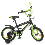 Велосипед детский PROF1 Y14321 14 дюймов, салатовый