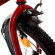 Велосипед дитячий PROF1 Y18221 18 дюймів, червоний - гурт(опт), дропшиппінг 