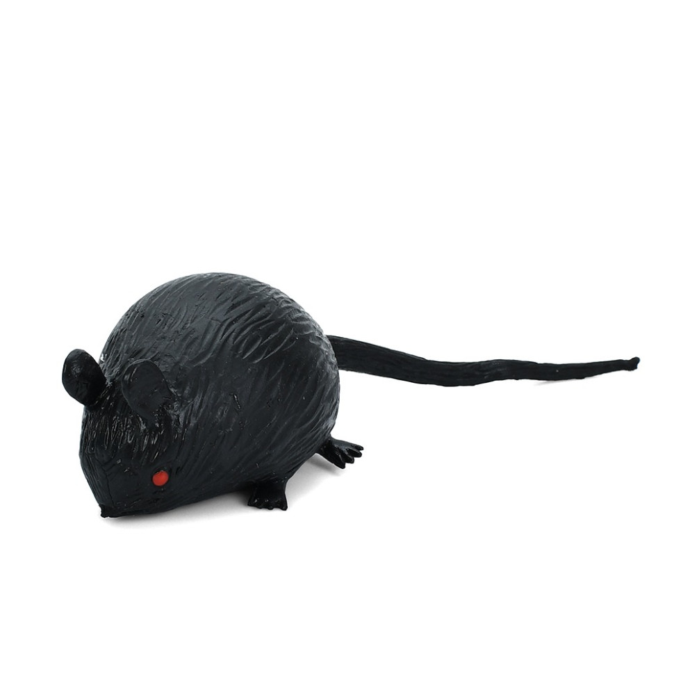 Детская игрушка антистресс Липучка-лизун MS 4701(Black) размер 8 см опт, дропшиппинг