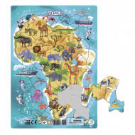 Детский пазл в рамке "Африка" DoDo R300175, 53 детали