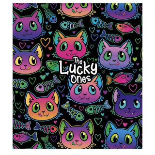 Тетрадь ученическая "The Lucky ones" 024-3089K-3 в клетку, 24 листов