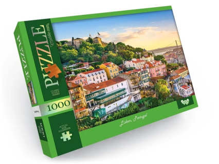 УЦЕНКА!!! Пазл "Lisbon, Portugal" Danko Toys C1000-12-02-UC 1000 эл