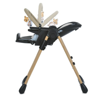 Детский стульчик для кормления CRAFT ME 1115-W Black 