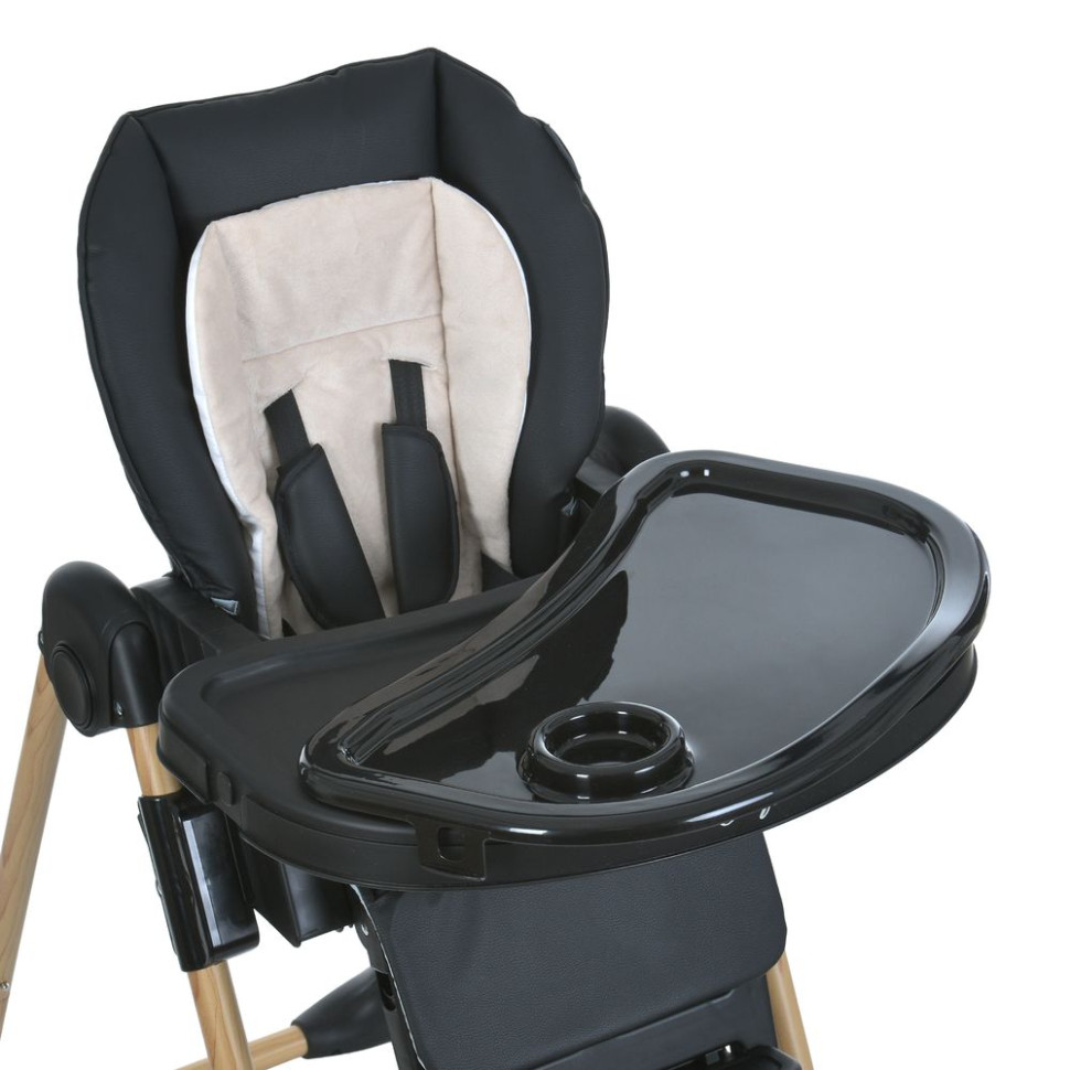 Детский стульчик для кормления CRAFT ME 1115-W Black  опт, дропшиппинг