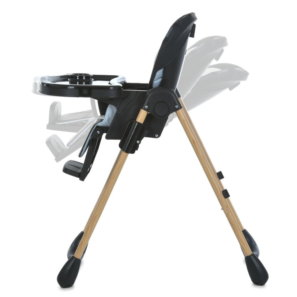 Детский стульчик для кормления CRAFT ME 1115-W Black  опт, дропшиппинг