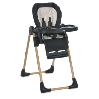 Детский стульчик для кормления CRAFT ME 1115-W Black 