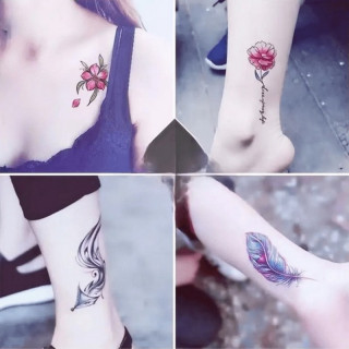 Набор детских временных тату "Цветные мини №1" color-tattoo-mini-set-30