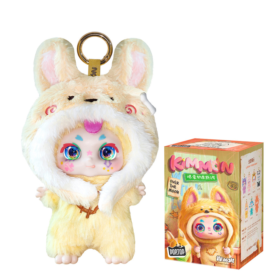 Мягкая игрушка с кольцом Дикие мечты Pop Top Kimmon 556009 сюрприз-упаковка опт, дропшиппинг