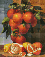 Алмазная мозаика "Апельсины и лимоны" Идейка AMO7246 40х50 см