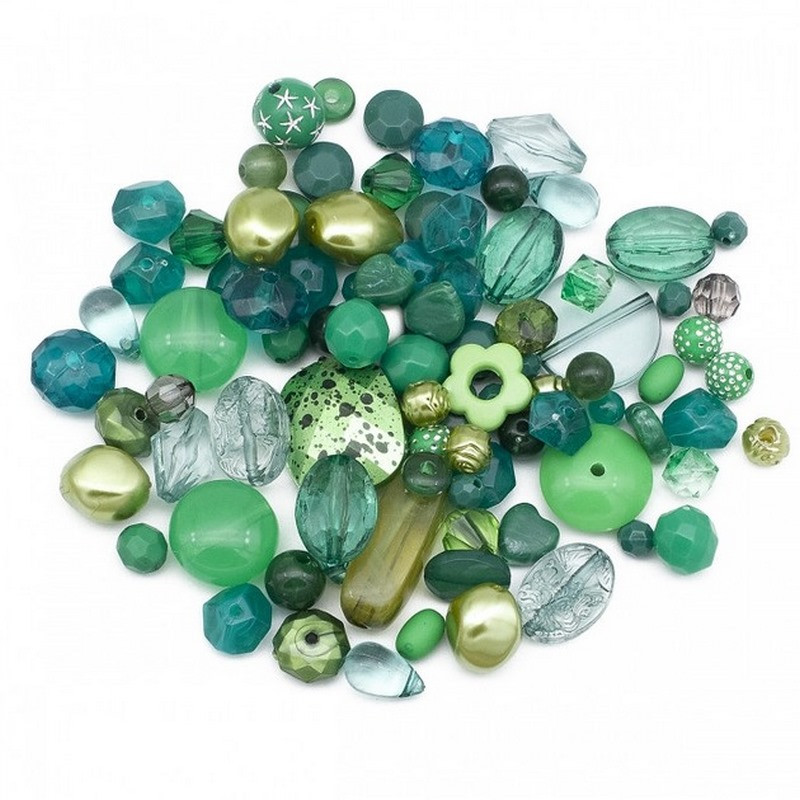 Декоративные бусинки для творчества Бомбей Dom Busin УТ100014221 в упаковке 110 шт опт, дропшиппинг