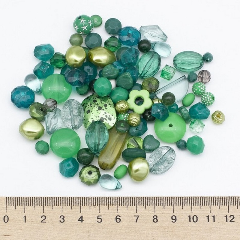 Декоративные бусинки для творчества Бомбей Dom Busin УТ100014221 в упаковке 110 шт опт, дропшиппинг