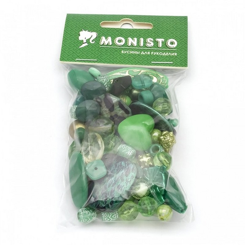 Декоративные бусинки для творчества Бомбей Dom Busin УТ100014221 в упаковке 110 шт опт, дропшиппинг
