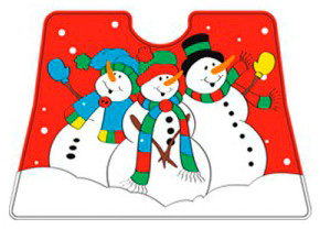 Дитяча лопата для снігу 3398TXK з наклейкою 