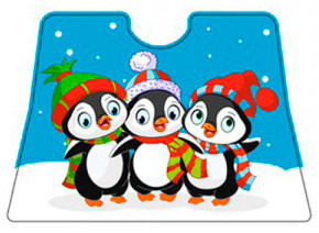 Дитяча лопата для снігу 3398TXK з наклейкою 