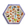 Дерев'яний пазл-головоломка "Тварини" Ubumblebees (ПСД169) PSD169 шестикутник - гурт(опт), дропшиппінг 