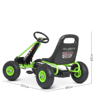 Велокарт дитячий Bambi kart M 0645(2)-5 зелений