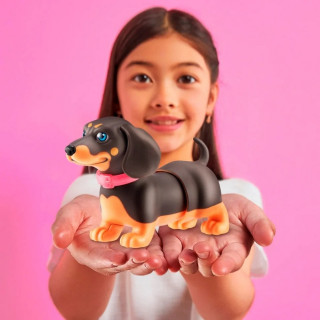 Интерактивный щенок Игривая Такса PETS ALIVE 9530SQ1-3 ходит виляет хвостиком