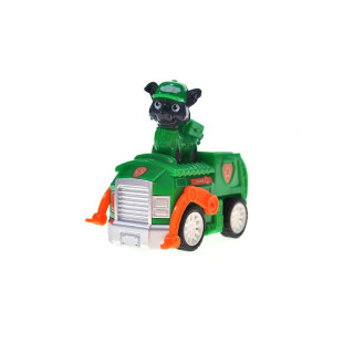 Инерционная игрушка "Рокки в транспорте" SK35-1(Green) зеленый, серии "Щенячий Патруль"