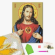 Алмазна мозаїка "Серце Ісуса" Brushme DBS1090 40х50 см - гурт(опт), дропшиппінг 