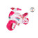 Каталка-беговел "Мотоцикл ТехноК" 7204TXK Розовый музыкальный опт, дропшиппинг
