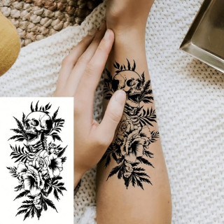 Набор детских временных тату "Черные мини №5" black-tattoo-mini-set-5-T