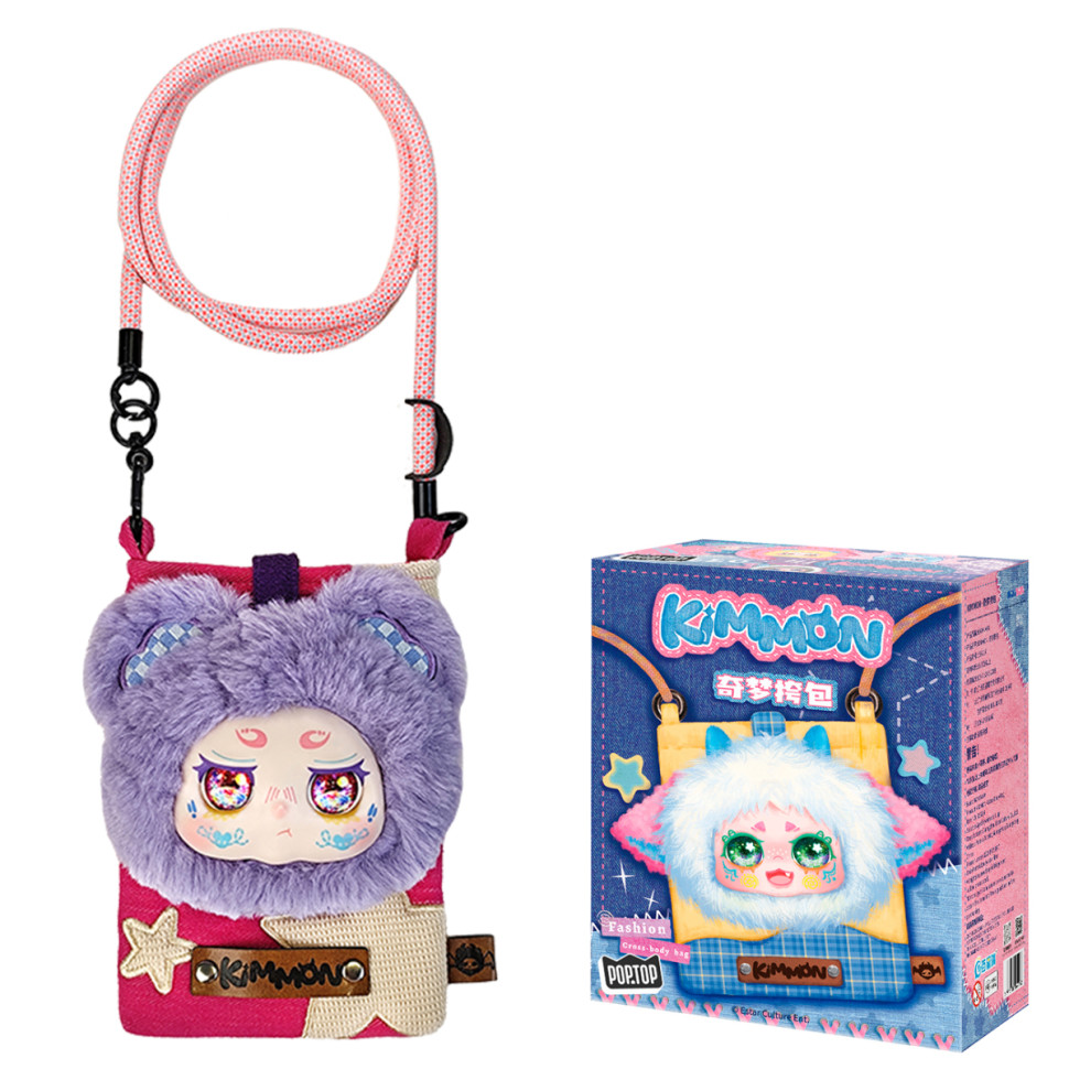 Крос-боди сумка Pop Top Kimmon 556114 застежка-магнит в виде лица опт, дропшиппинг