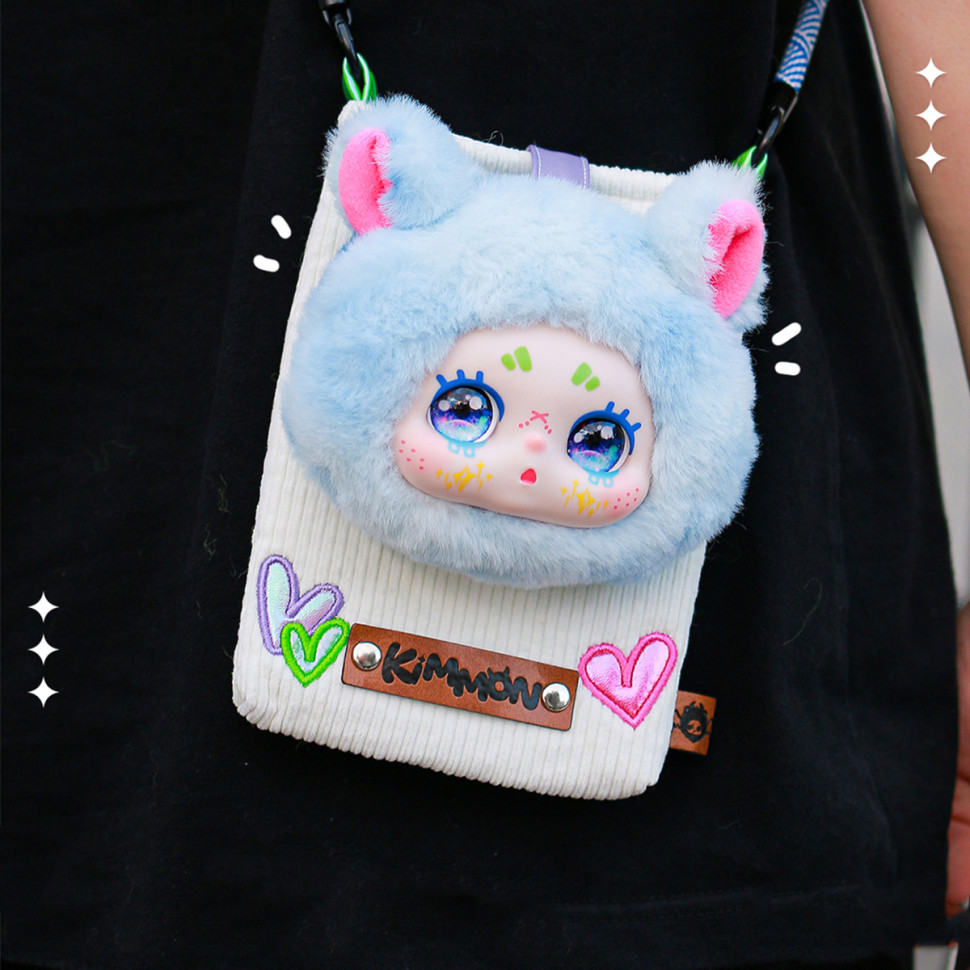 Крос-боди сумка Pop Top Kimmon 556114 застежка-магнит в виде лица опт, дропшиппинг