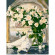 Картина по номерам. Brushme "Белые розы на фоне венеции" GX7224                                      опт, дропшиппинг
