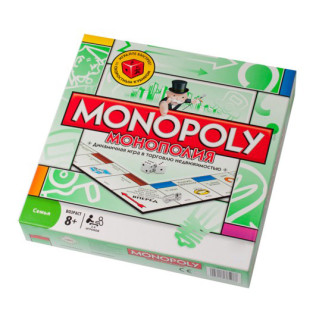 Настольная игра Монополия 6123 на русском языке
