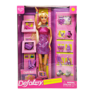 Кукла типа Барби Defa Lucy 8233 с аксессуарами
