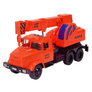 Строительная техника "КРАЗ" KR-2202-13B свет, звук