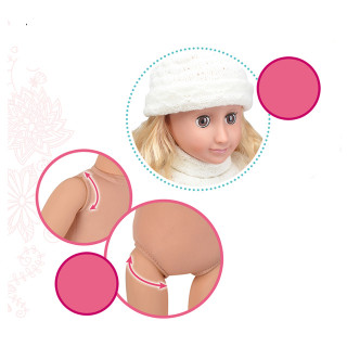 Кукла для девочек "A" 2069 мягконабивная