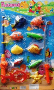 Детский игровой набор рыбалка M 0041 с рыбками
