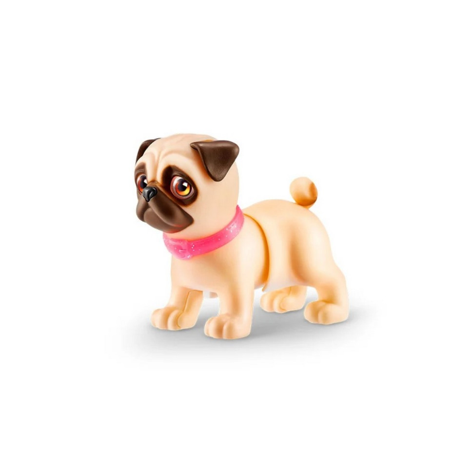 Интерактивный щенок Игривый Мопс PETS ALIVE 9530SQ1-4 ходит виляет хвостиком опт, дропшиппинг
