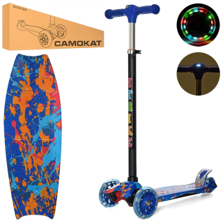 Самокат дитячий MAXI iTrike JR 3-055-L-WP3 триколісний