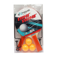 Набор для настольного тенниса Extreme Motion TT24200, 2 ракетки, 3 мячика, сетка
