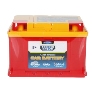 Игровой набор "Car Battery - Автосервис с минимоделью" SK-121SKS, изменение цвета, в ассортименте