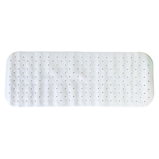 Коврик в ванную комнату на присосках MGZ-0901(White) 35х95 см
