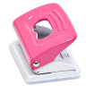 Дырокол для бумаги металлический 0310-Pink, на 10 листов 2 отверстия опт, дропшиппинг